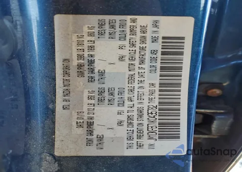 2019 Mazda Cx-3 Sport z USA, uszkodzony, nr VIN JM1DKFB7XK0435782